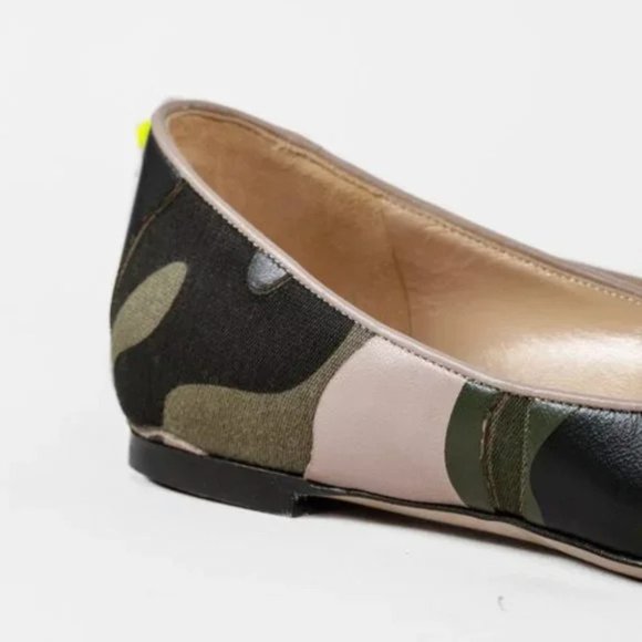 Valentino Neon Camo Flats - Picture 9 of 12